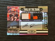 2007 Absolute Tools of the Trade (multi-color patches) Autograph Rudi Johnson /5