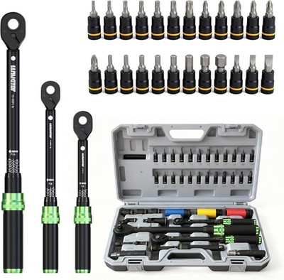 41-Piece Torque Wrench Set with Sockets CR-V