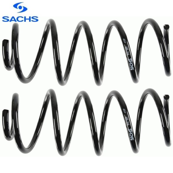 2X Fahrwerksfeder Sachs 993069 2 Federn Satz Federnsatz FüR VW-image