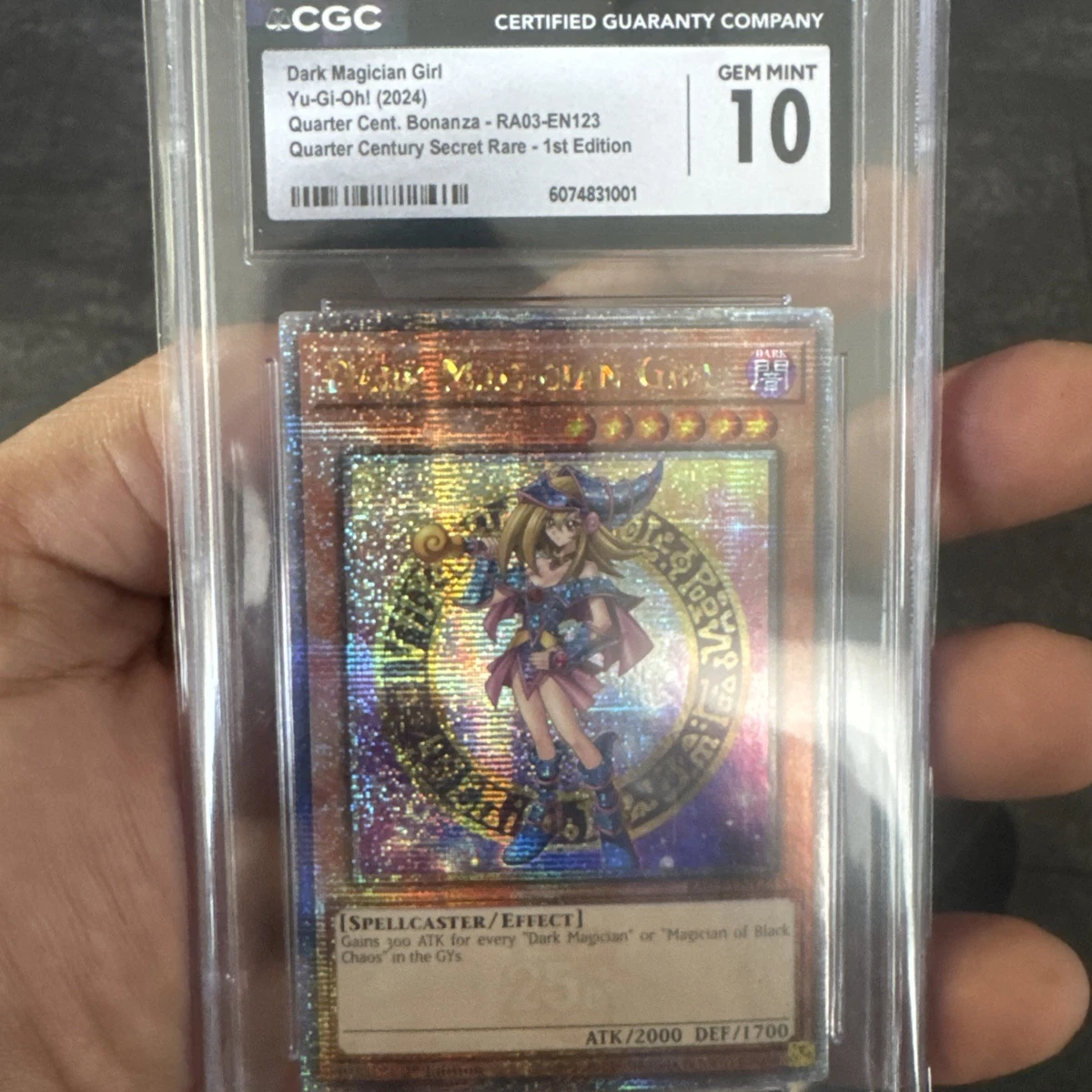 Dark Magician Girl RA03-EN123 Quarter Century Bonanza for sale | eBay