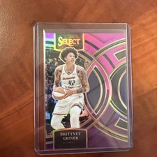 2024 Panini Select WNBA - Premier Level #137 Brittney Griner Pink Prizm #’d/99