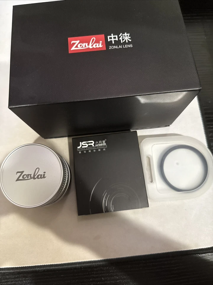 ZONLAI 35mm F1.6 Manual focus Large Aperture Lens for Canon Sony Fujifilm M4/3  - Image 2 of 4