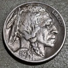 1928d Buffalo Nickel, nice original XF/AU condition coin no issues