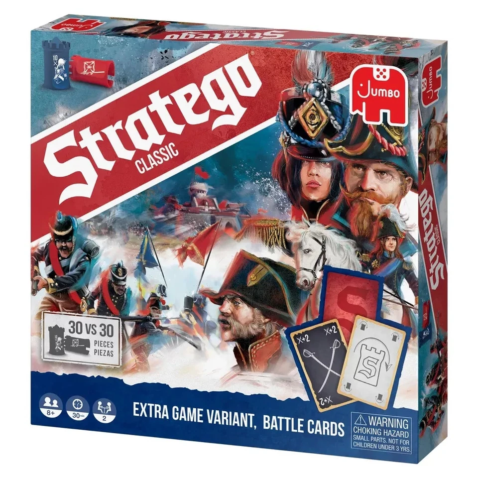 Stratego Classic Board Game War Strategy Game With Battle Cards! New and Sealed! - Image 2 of 4