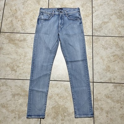 Levis 512 Draft Slim Taper Blue Denim Made & Crafted Mens Size 32x32 Sample