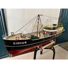 SIRIUS Fishing Trawler 1.2m 47.2" 1:50 Adventures of Tintin RC Model Ship Kit