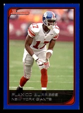 2006 Bowman Blue #ed/ 500 Football Set Break Front and Back Scans # 1-200