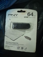 PNY 64GB USB Flash Drive USB 2.0 Brand New