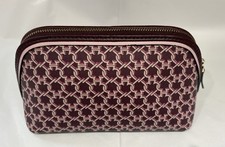 Kate Spade NWT Small Zippered Cosmetic Case - Spade Link Pink