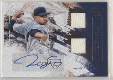 2019 Panini Diamond Kings DK Material Signatures Justus Sheffield Auto fm0