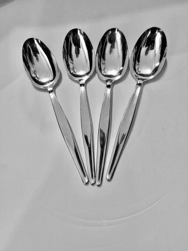 4 - Contour by Towle Large Sterling Silver Serving Spoon 8.5"
