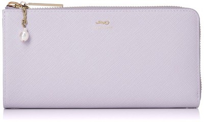 Jill Stuart Damen Gloria Long Geldbörse mit Bandmotiv, Rindsleder