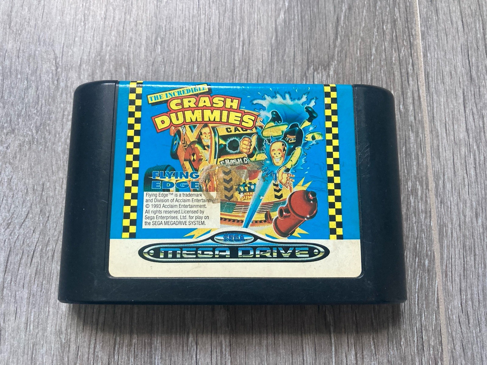 The Incredible Crash Dummies Megadrive Pal Euro