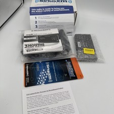 Sirius Satellite Radio Home kit Dock Play W/vehicle Kit, Power Adapter Antenna