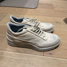 Common Projects Unisex Ivory Leather Low Top ...