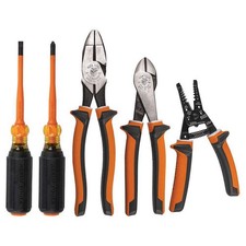 KLEIN TOOLS 94130 Insulated Tool Kit, 5-Pieces 802NT2