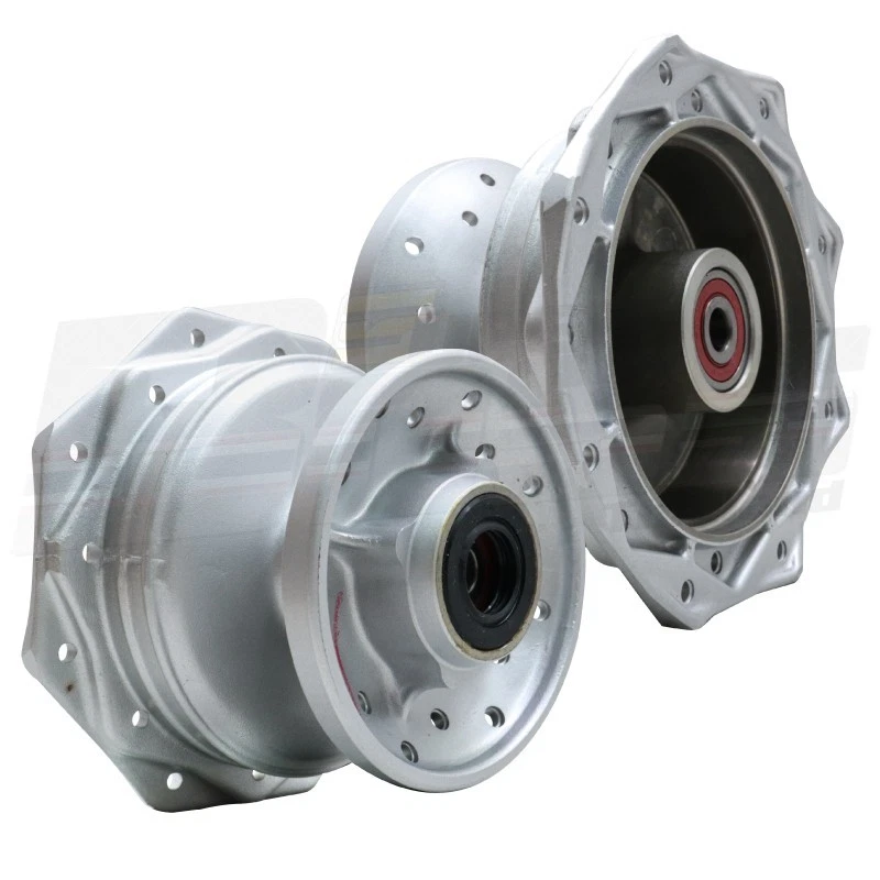 KAWASAKI Aluminum Brake Disc Front & Drum Rear Hub Wheel For KLX110 (Bronze) - Image 3 of 4