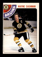 1978 O-Pee-Chee #124 Wayne Cashman  EXMT/EXMT+ X3329851