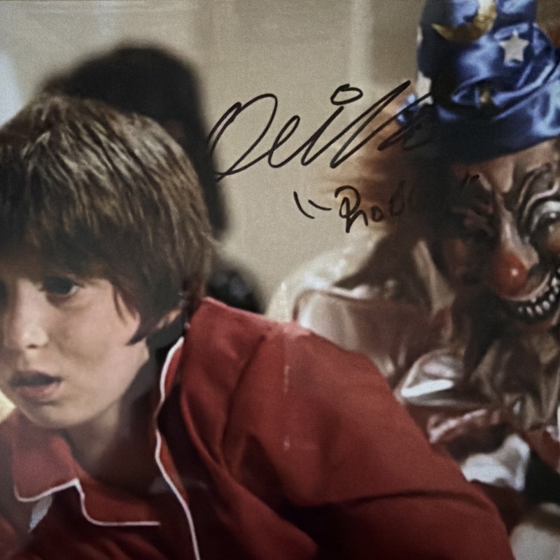 OLIVER ROBINS Signed ROBBIE 8x10 Photo POLTERGEIST Horror Autograph JSA 