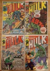 INCREDIBLE HULK COMIC LOT VINTAGE 1960S MARVEL BOOKS