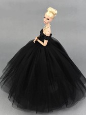 Black Little Dress Wedding Dress for 11.5" Doll Dresses Clothes for 1/6 Doll HOT