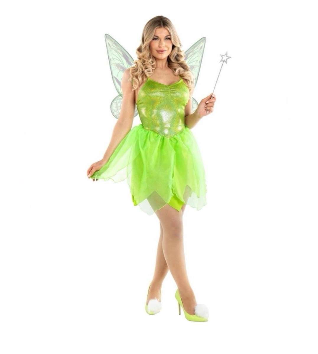 ティンカーベル Morph Costumes Women's Green Fairy Costume & Wings Tinker Bell