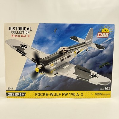 COBI 5741 FOCKE-WULF FW 190 A-3 - 382 pcs- 1 pilot - US SELLER