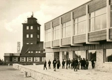 AK, Wetterwarde and HO restaurant on the Fichtelberg 1214m above sea level...