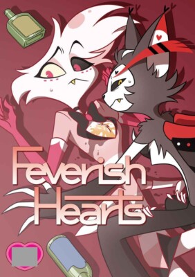 HAZBIN HOTEL BL Doujinshi ( Husk x Angel Dust ) Feverish Hearts | eBay