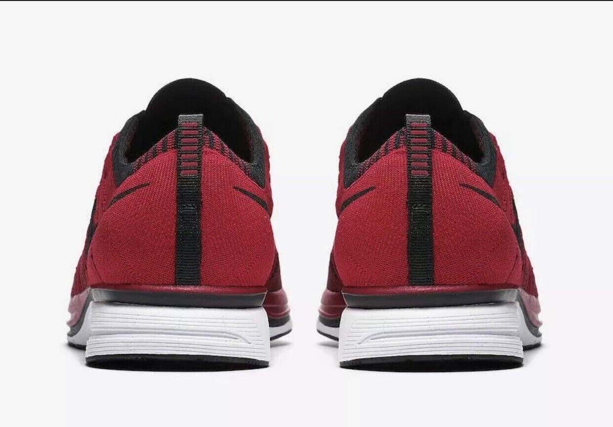 Nike Flyknit Trainer University Red Black Shoes Mens Size 10 Running AH8396-601 Nike Flyknit Trainer University Red Black Training Sneakers  main image 4