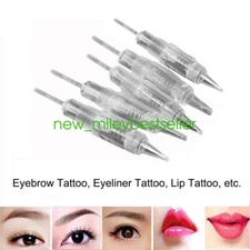 100PCS Screw Tattoo Cartridge for Rotary Makeup Tattoo Charmant Permanent Device
