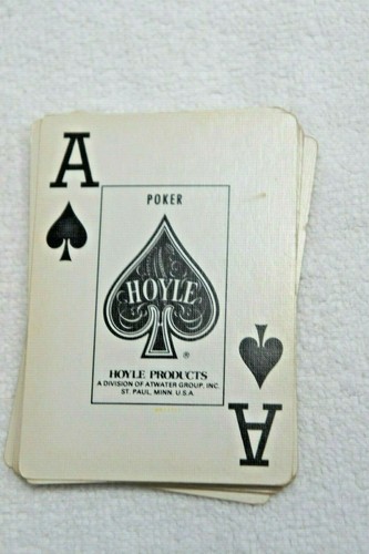Vintage Hoyle Jumbo Spielkarten St. Paul, Minn. Div. of Atwater Group POKER - Bild 2 von 8