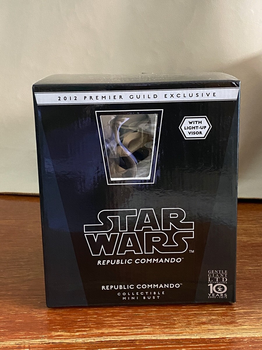 Gentle Giant Star Wars Republic Commando Mini Bust (Light-up Visor 