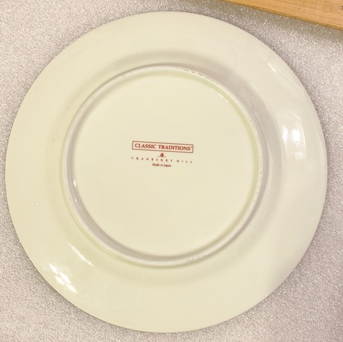 Single Flawless 7½" Classic Traditions Cranberry Mill Dessert Plate - Picture 3 of 3