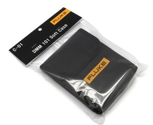 FLUKE C-01 Soft Case Pouch C01 for Fluke 101 Soft Case CASE ONLY OEM HOOK LOOP - Picture 2 of 2