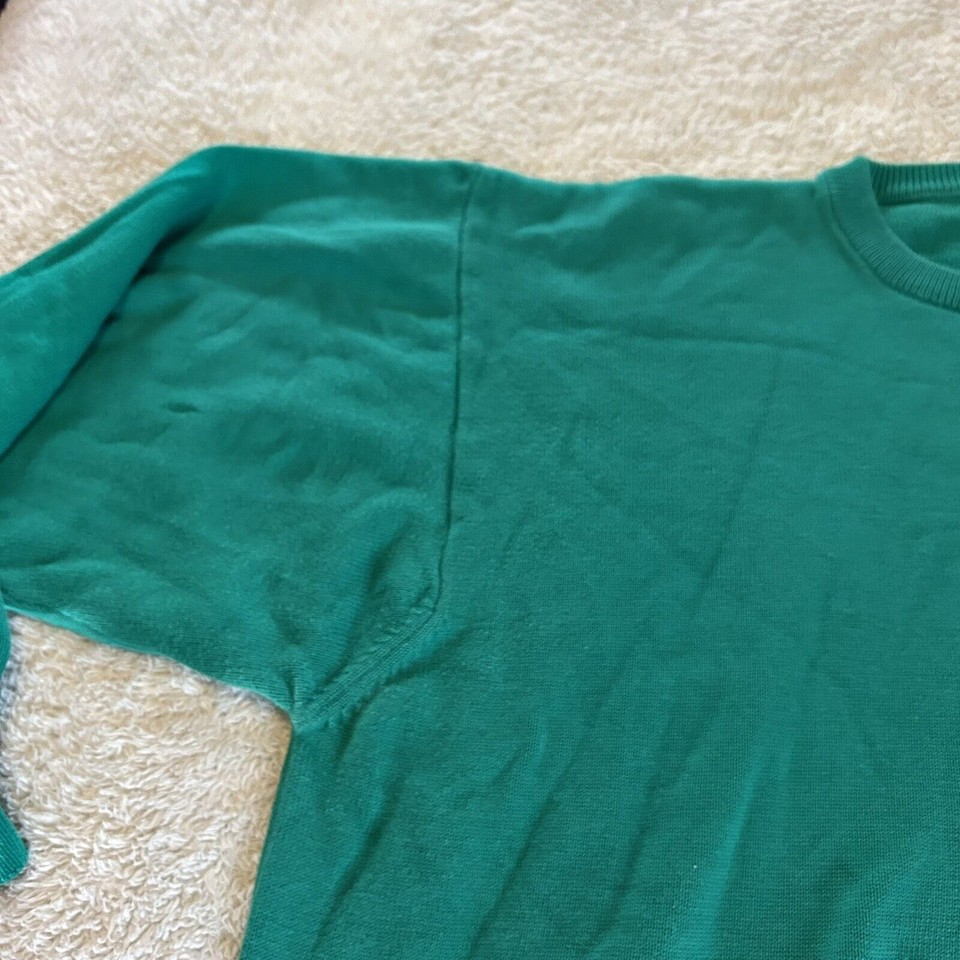 Mens Sweater Golf Size XL Cotton Traders Pullover 1990s Vintage Jumper