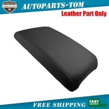 For 2012 2013-2017 Toyota Camry Leather Center Console Lid Armrest Cover Black