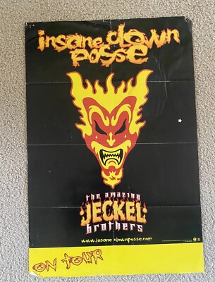 Lot Of 2 Insane Clown Posse Poster AJB Amazing Jeckel Bros 1999 | eBay