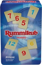 Travel Rummikub Game In Tin 2 To 4 Players Ages 8 And Up Fun Strategy Game