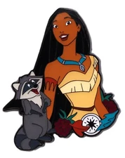Loungefly Disney Princesses & Sidekicks Blind Box Pin - Pocahontas & Meeko