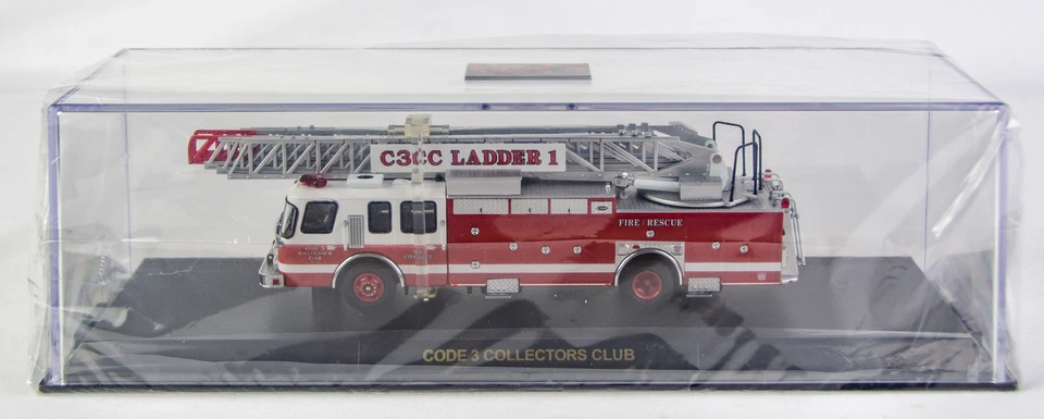 Code 3 Collector's Club Fire & Rescue E One Ladder 1:64 Scale Diecast Fire Truck - Image 4 of 4