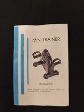 Mini Exercise Bike Under Desk Pedal Exerciser Cycle Arm Leg Peddler LCD Display