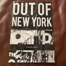 SIGNED - OUT OF NEW YORK  #80/200 - Michael Penn Softcover Limited Edition Book