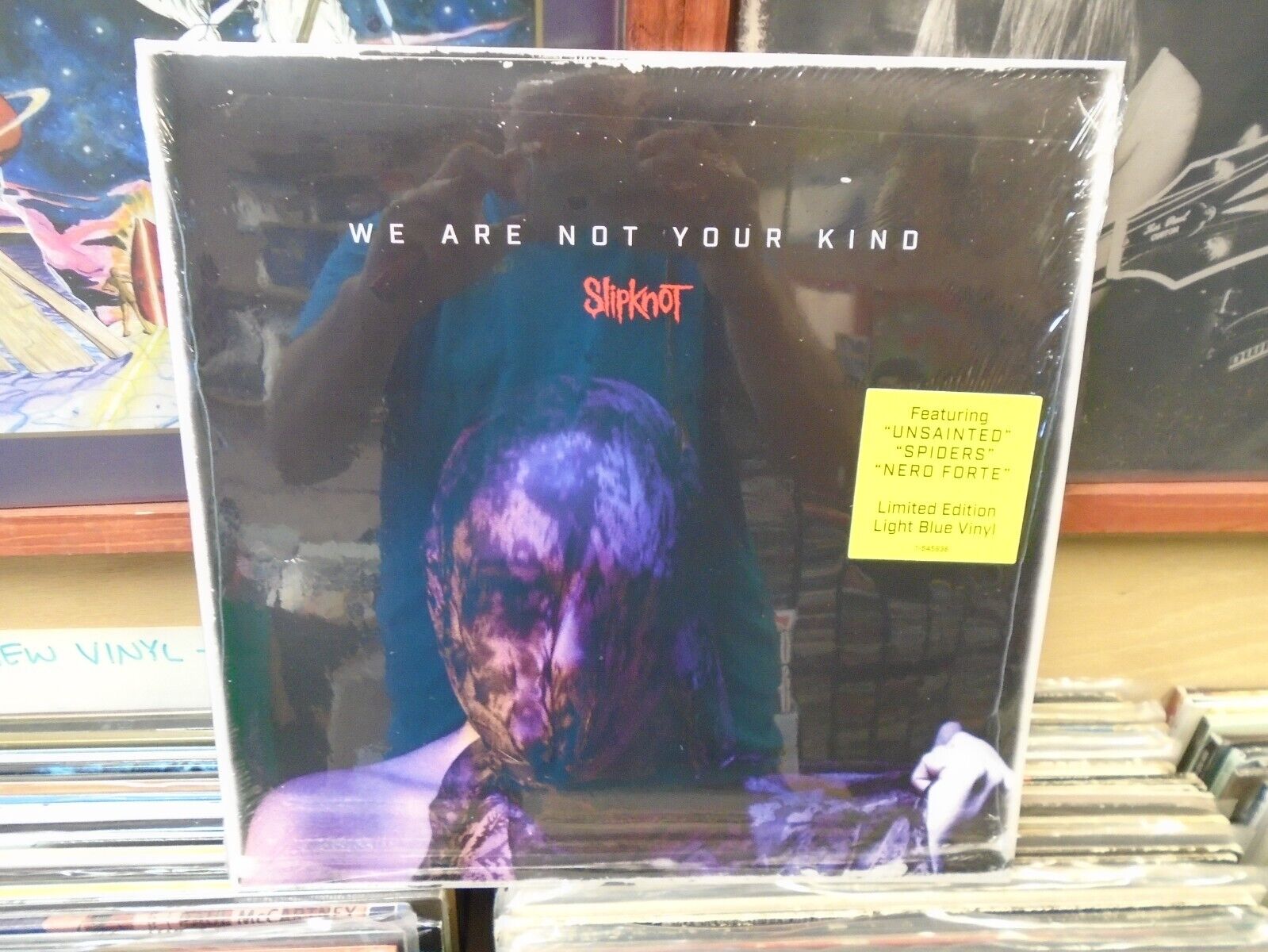 SLIPKNOT We Are Not Your Kind 2x LP NEW BLUE Colored vinyl [Metal 6th  Album] 75678645761