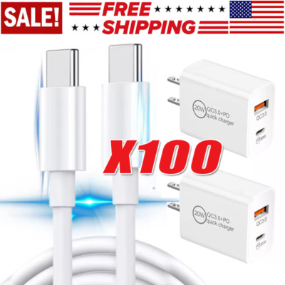 IPhone 16 15 Pro Max Plus USB-C to USB-C Cable Fast Charging PD Type C Cord lot