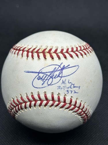 Todd Helton NL Batting Champ .372 Signed Baseball Colorado Rockies HOF 2024