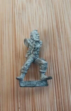 Imperial Guard D  Rogue Trader Era Bob Olley guardsman Metal warhammer 40k 1989