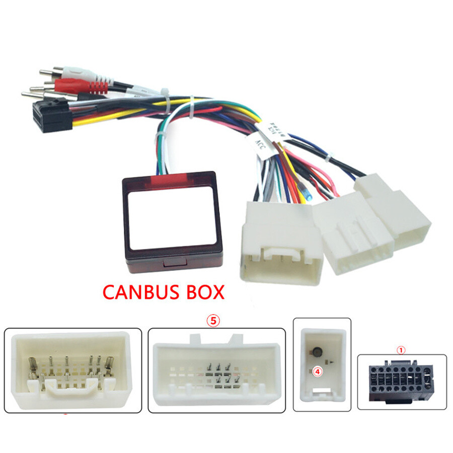 canbus　3点 16 Pin Wiring Harness Canbus Box Adapter for Toyota Prado