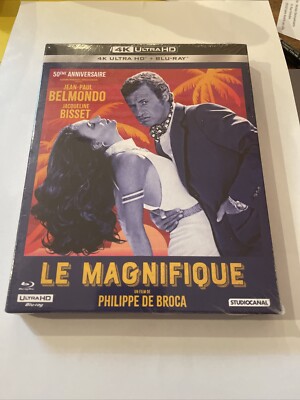 Blu Ray 4K Ultra HD ''Le Magnifique'' Jean Paul Belmondo 