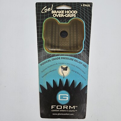 NOS G-Form Gel Brake Hood Over-Grips, Pressure Relief For Road Bike Brake Hoods